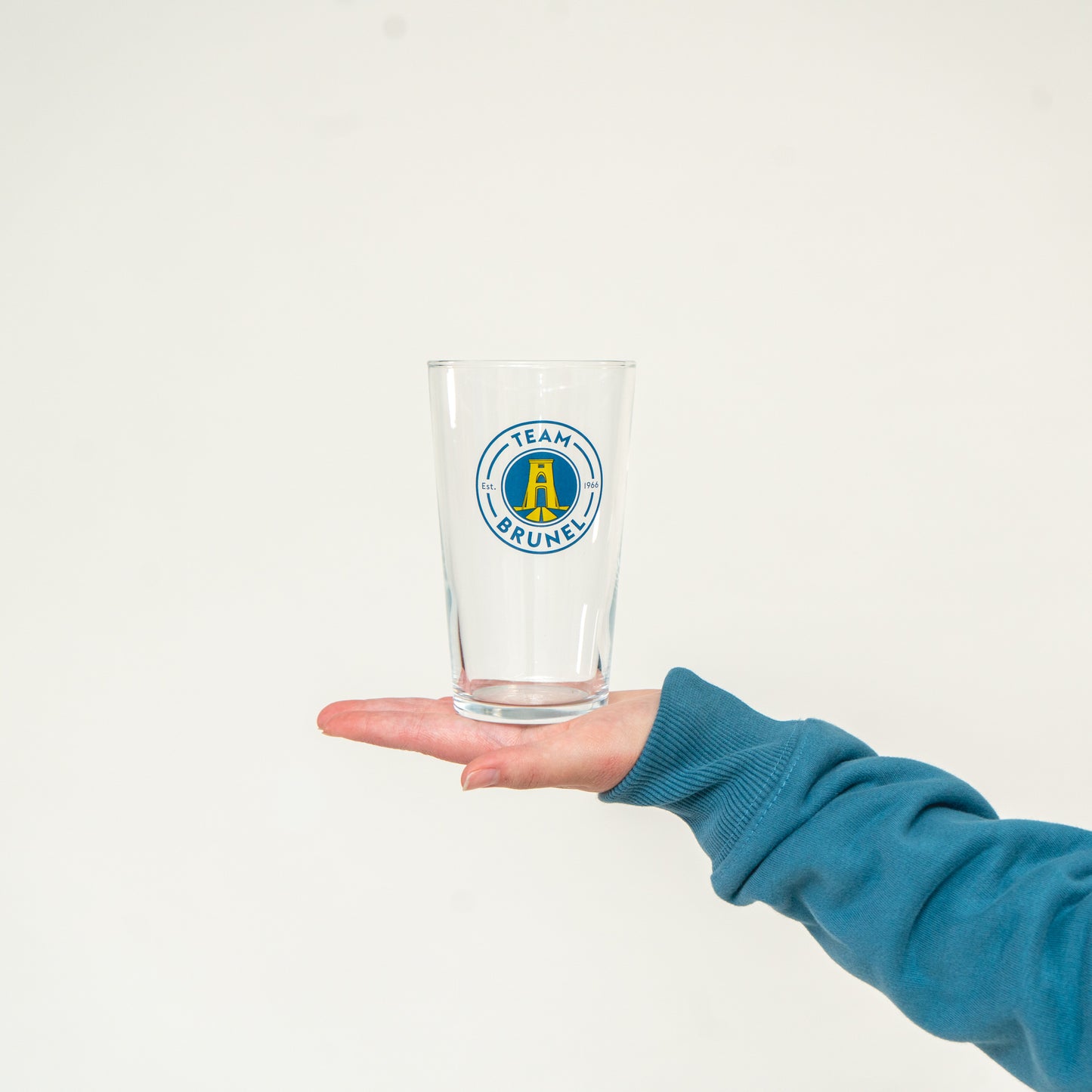 Team Brunel Pint Glass