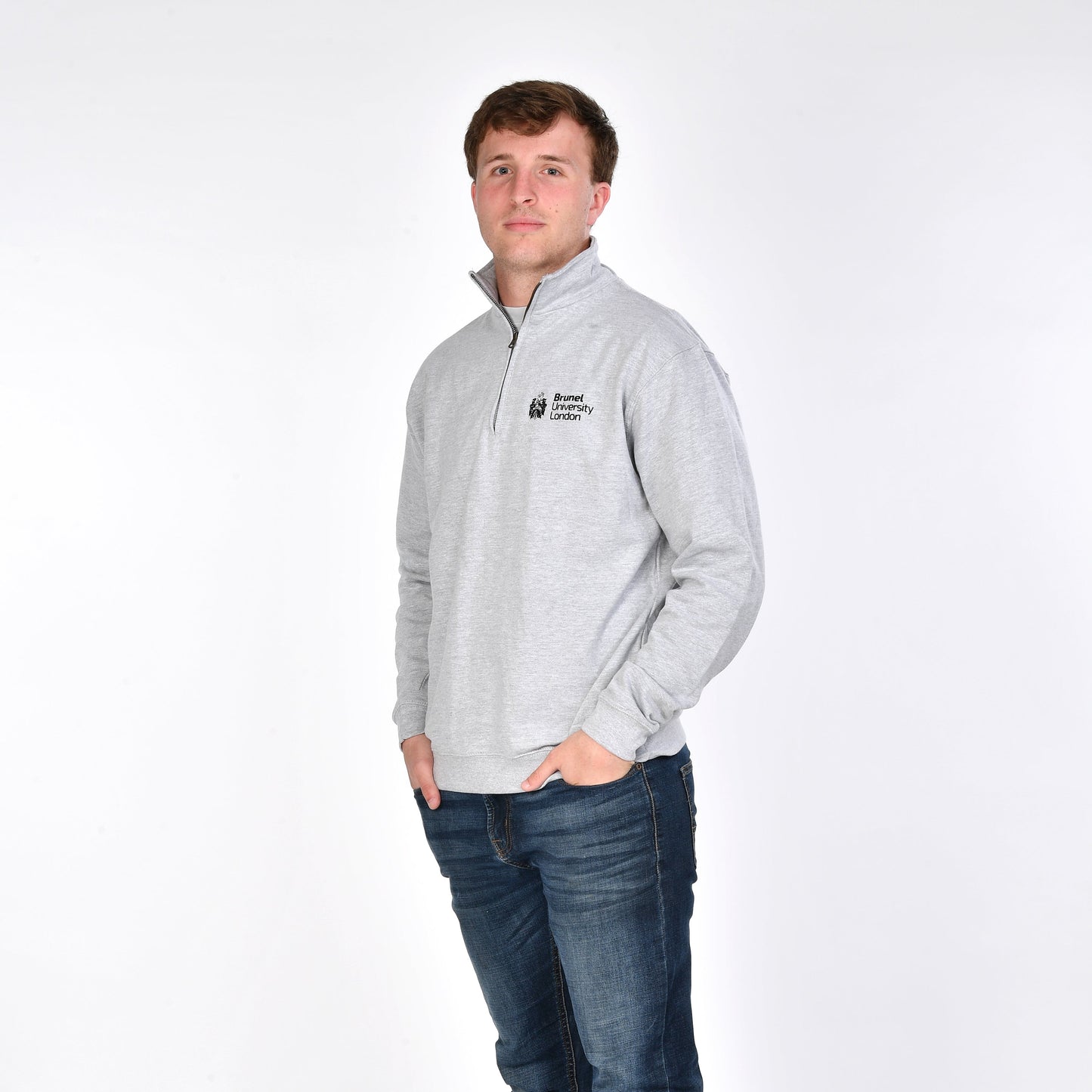 Brunel University London Quarter Zip Jumper