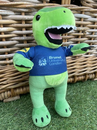 Izzy the Dinosaur, Brunel's Mascot.