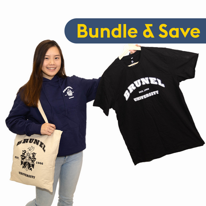 Brunel University London Fresher Pack - Hoodie, T-shirt and Tote Bag