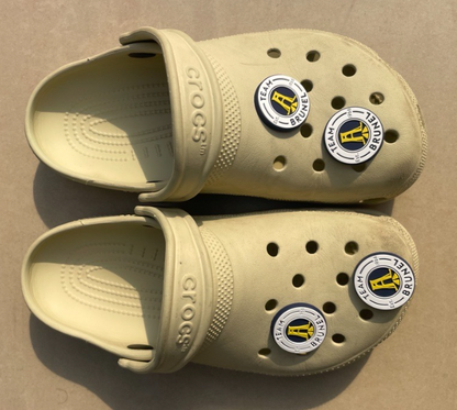 Team Brunel Jibbitz for Crocs