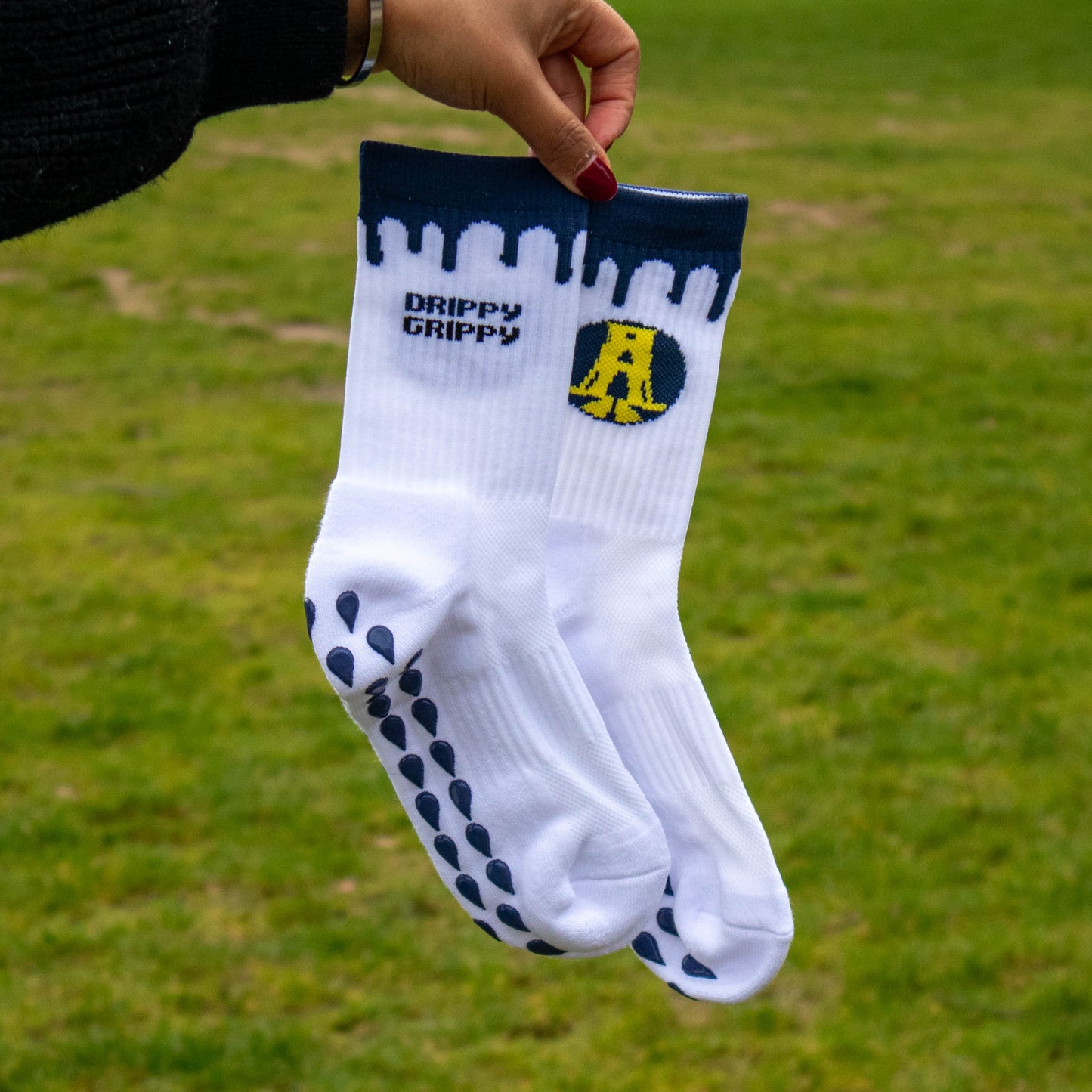 Team Brunel x Drippy Grippy Socks