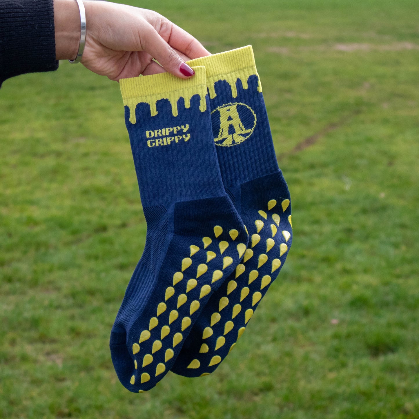 Team Brunel x Drippy Grippy Socks