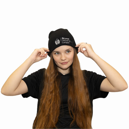 Brunel University London Beanie Hat in Black