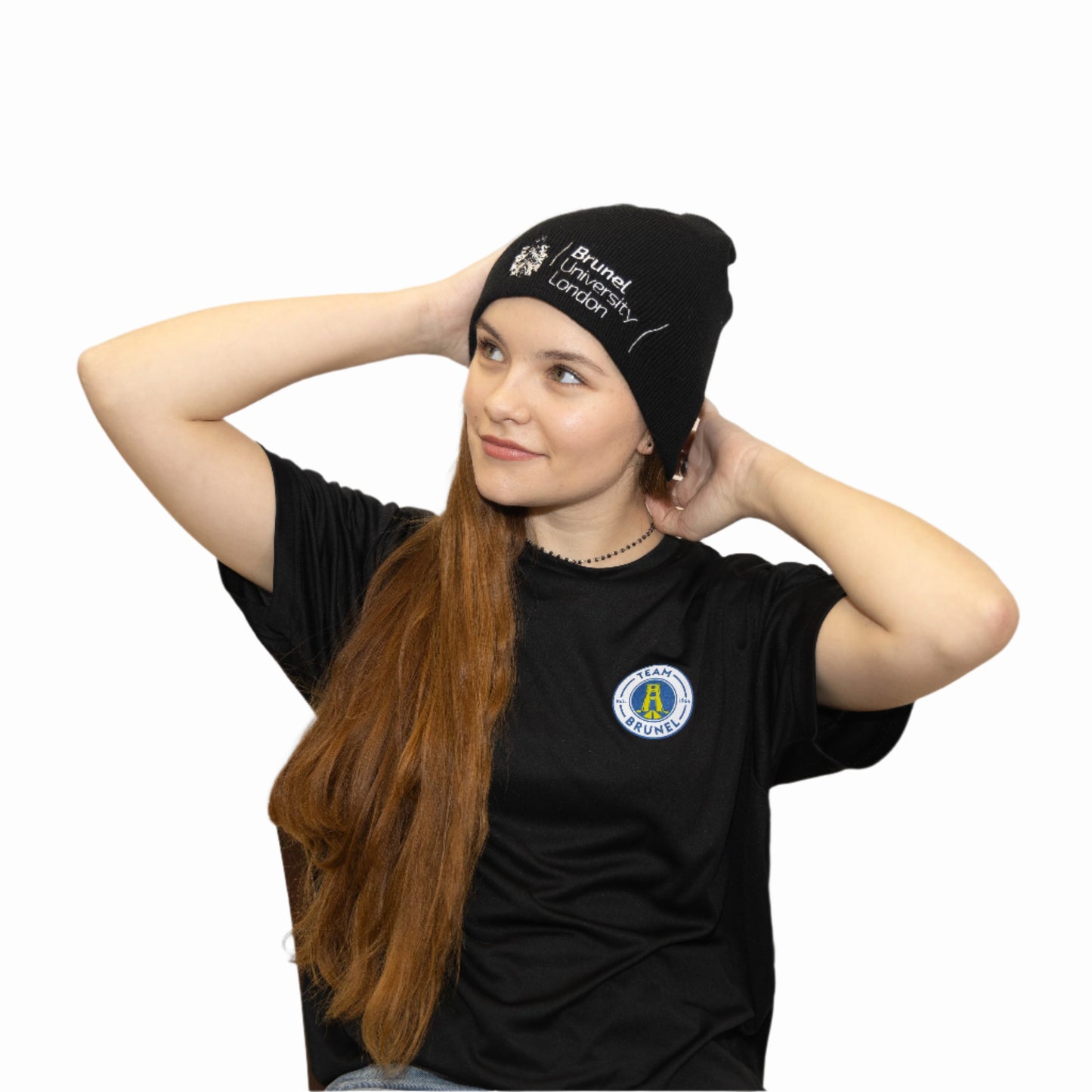 Brunel University London Beanie Hat in Black