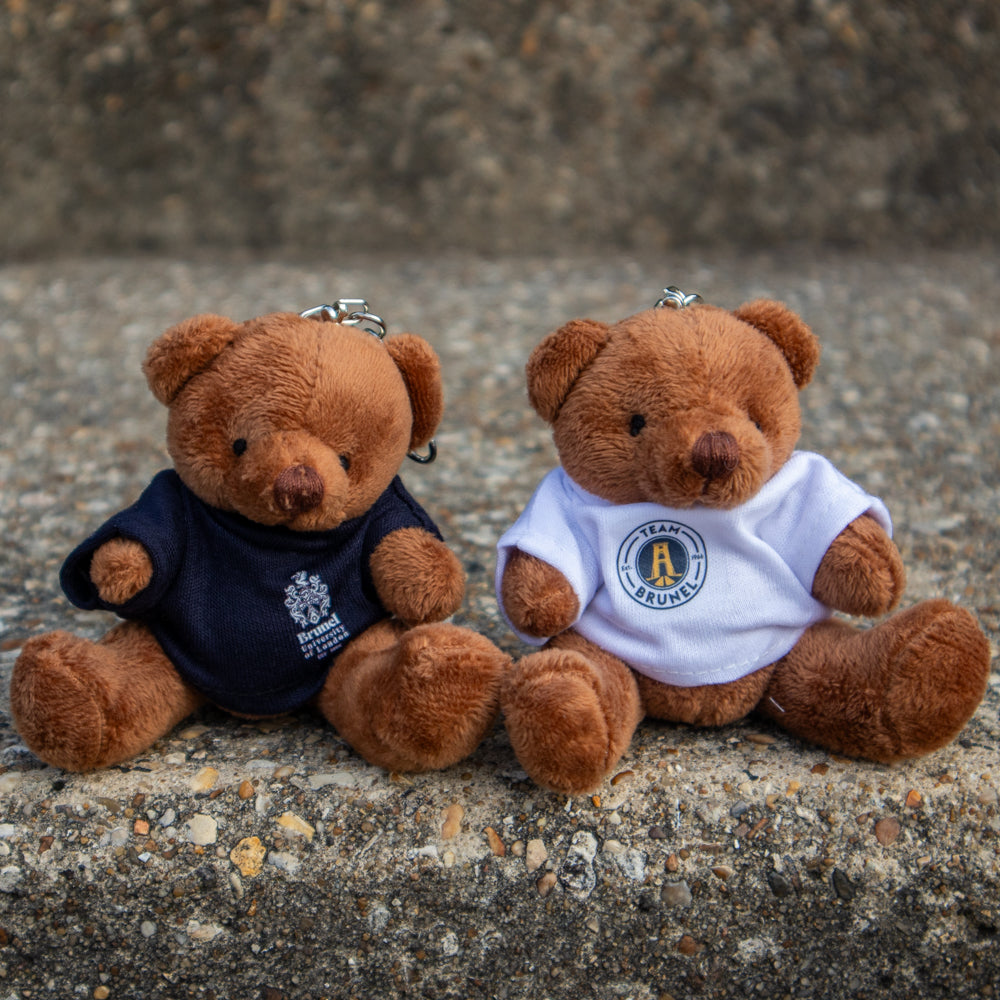 Bear Key Ring Team Brunel Crest