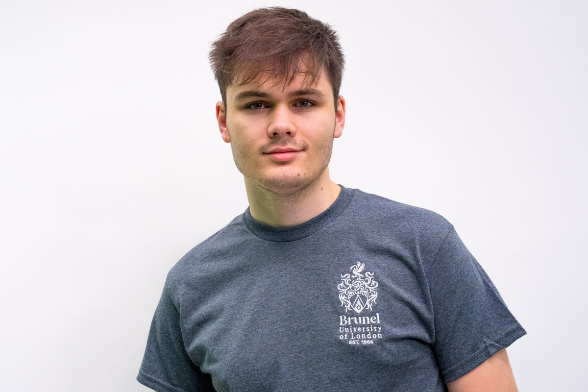 T-Shirt University Crest Embroidered