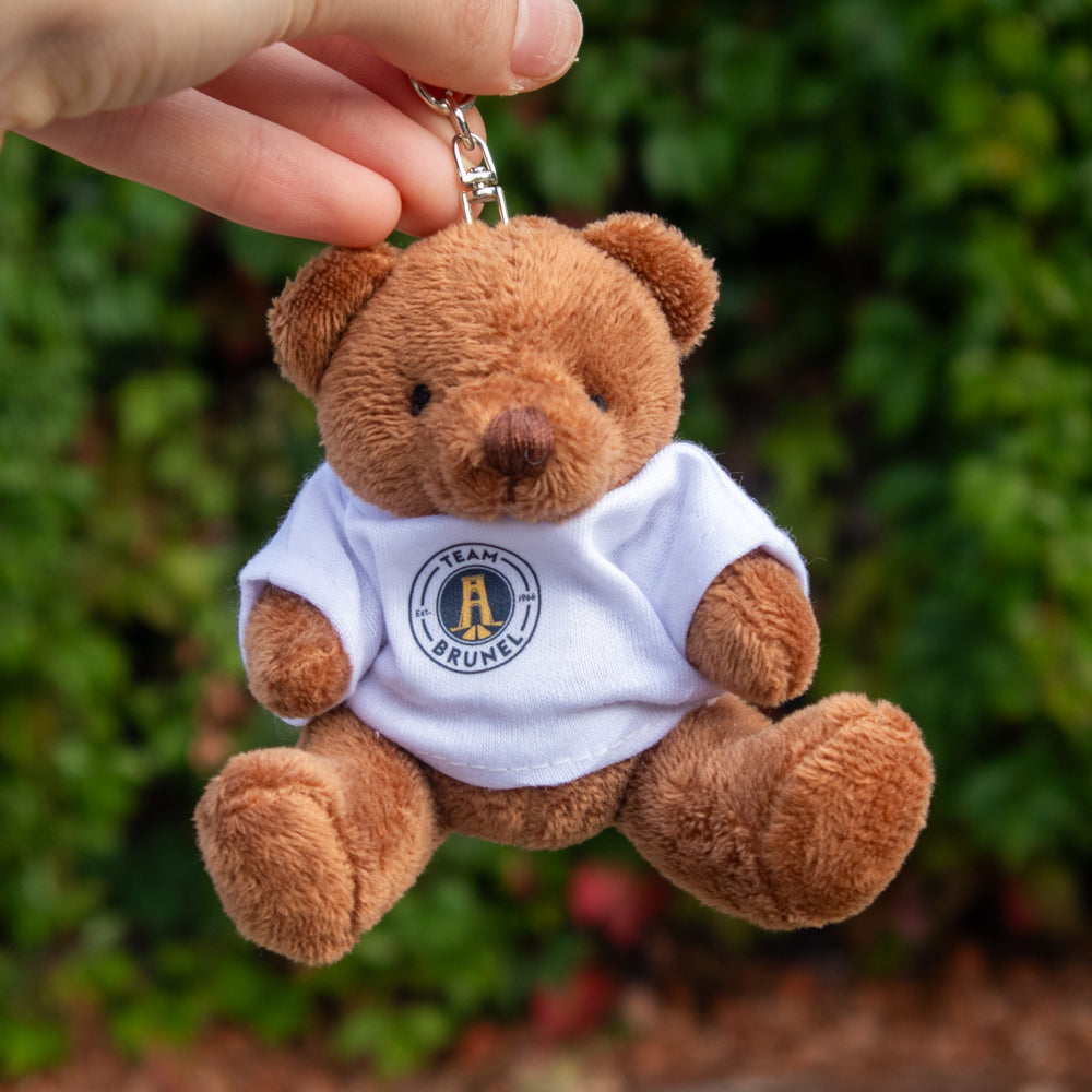 Bear Key Ring Team Brunel Crest