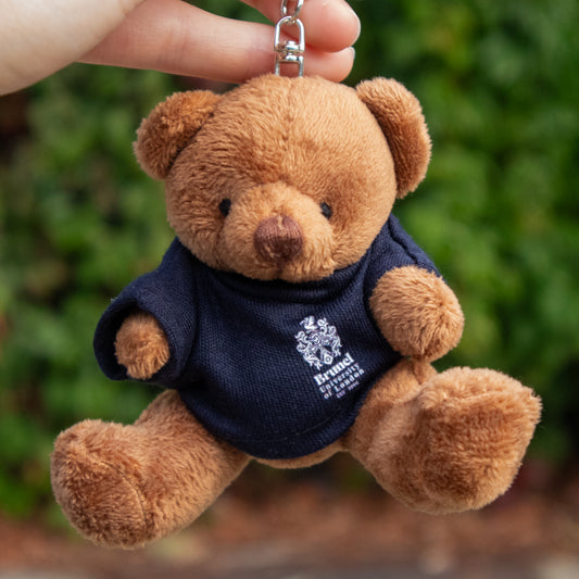Bear Key Ring Brunel University Crest