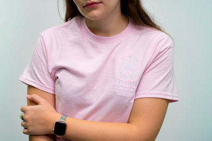 T-Shirt University Crest Embroidered