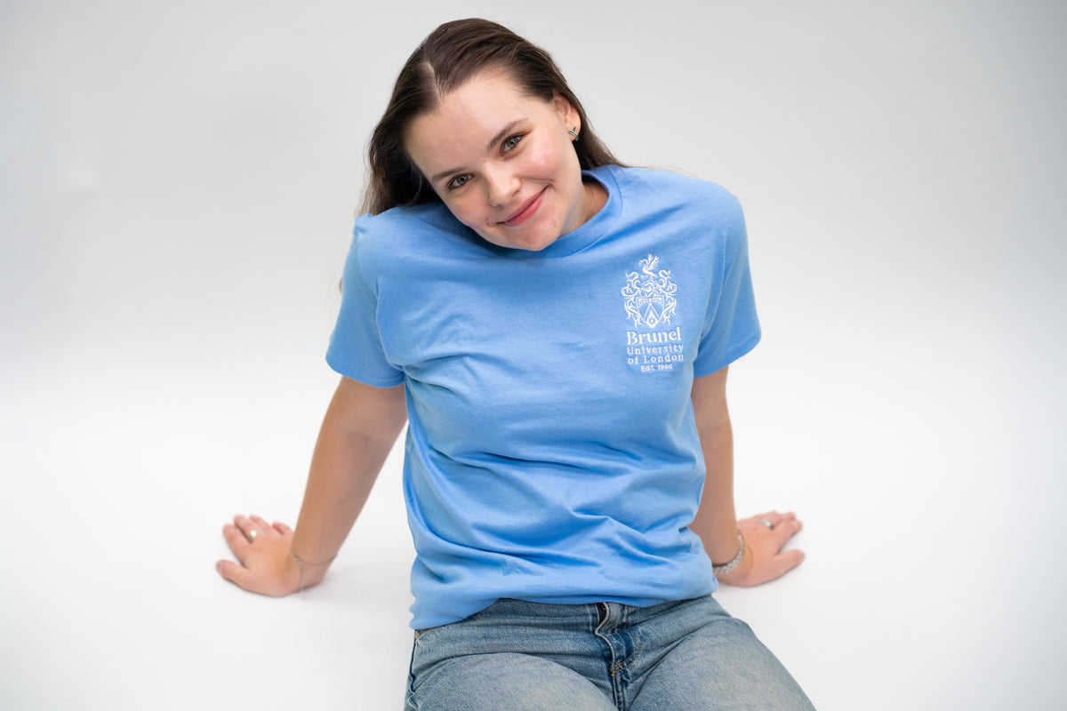 T-Shirt University Crest Embroidered