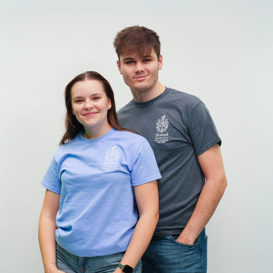 T-Shirt University Crest Embroidered