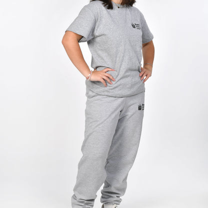 Brunel University London Co-ord Bundle (Heather Grey) - T-Shirt, Joggers & Sweatshirt