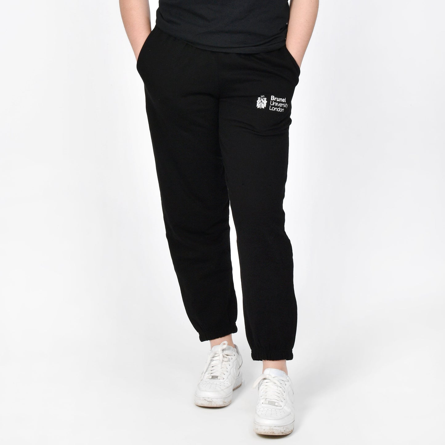 Brunel University London Quarter Co-ord Bundle (Black) - Quarter Zip Fleece, Joggers, & T-Shirt