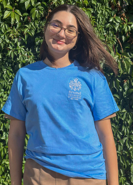 T-Shirt University Crest Embroidered