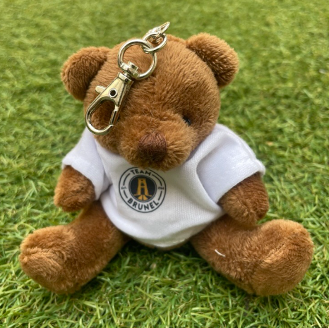 Bear Key Ring Team Brunel Crest