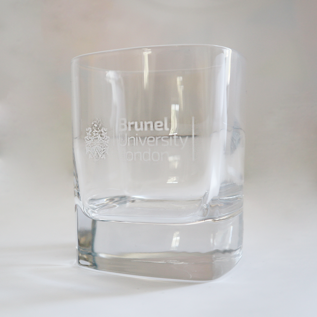 Brunel University London Whiskey Glass